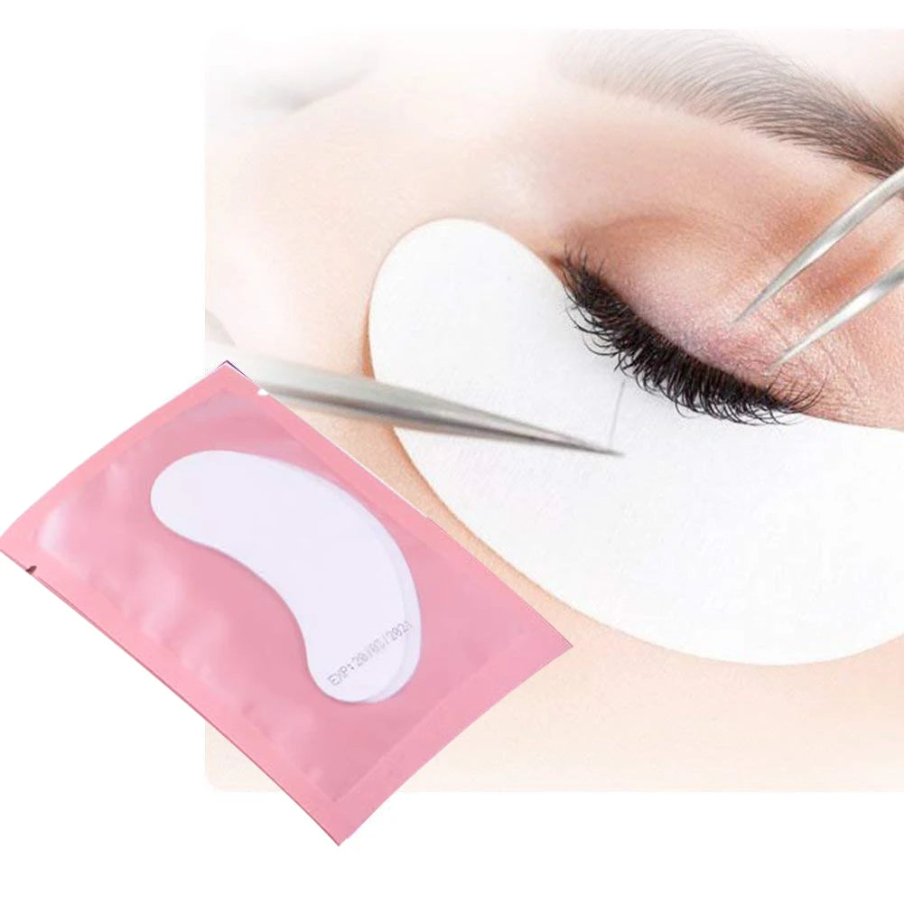 100pairs eye patches eyelash extension under eyelashes fake lashes stickers lash extension supplies patches for building eyelid